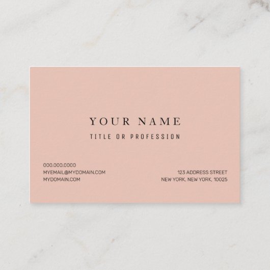 Moderne Farben Jingle Bell Jingle Bell Visitenkarte (Rückseite)