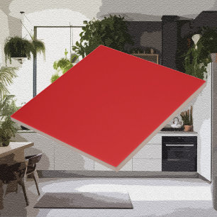 Moderne Farben - Lila Keramik in heißem Rot Fliese