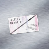 Moderne Farben Magnetische Visitenkarte (Beispiel)