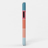 Moderne Farben Personalisiert Name Chic Case-Mate iPhone Hülle (Hinten/Rechts)