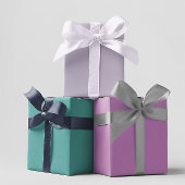 Moderne Farben - Set 10 Papierblätter Geschenkpapier Set