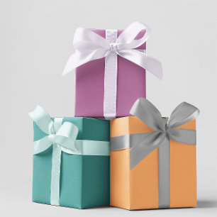 Moderne Farben - Set 1 Verpackungspapierblätter Geschenkpapier Set