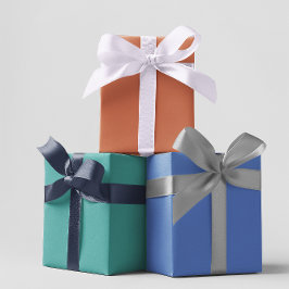 Moderne Farben - Set 9 Verpackungspapierblätter Geschenkpapier Set