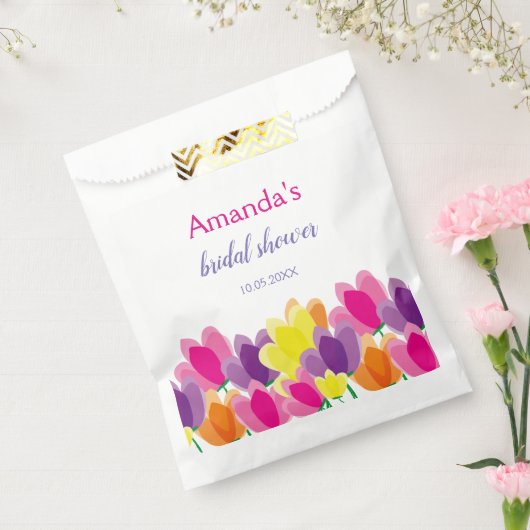 Moderne Farben und Blumen Geschenktütchen (Versiegelt)