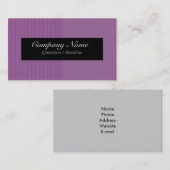 Moderne Farben Visitenkarte (Vorne/Hinten)