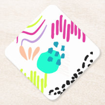 Moderne, farbenfrohe Abstrakte Muster.