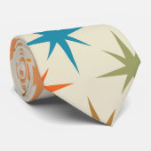 Moderne, farbenfrohe atomare Sternexplosionen des  Krawatte (Gerollt)