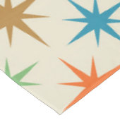 Moderne, farbenfrohe Atombombe-Sternexplosion Mitt Tischdecke (Schrägansicht)