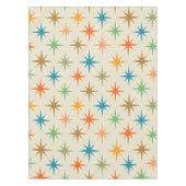 Moderne, farbenfrohe Atombombe-Sternexplosion Mitt Tischdecke (Vorderseite)