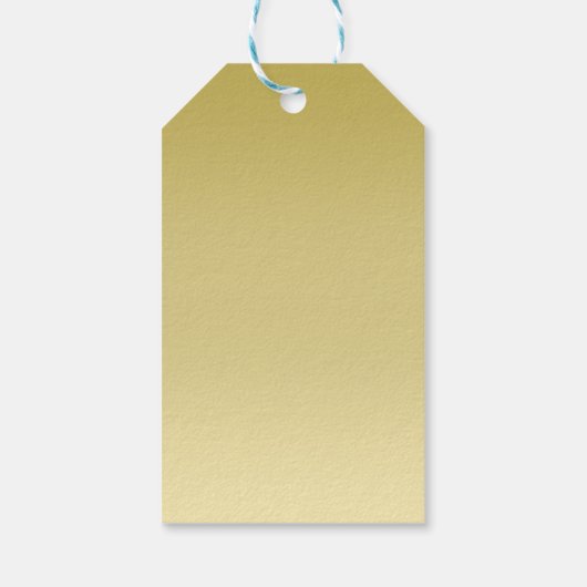 Moderne farbenfrohe Blume mit Blumen Geschenkanhänger (Rückseite)