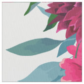 Moderne farbenfrohe Blume Stoff (Nahaufnahme)