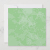 Moderne farbenfrohe Blumenabschlussfeier Einladung (Rückseite)