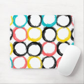 Moderne, farbenfrohe, coole, einzigartige, trendig mousepad (Mit Mouse)