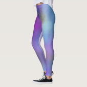Moderne Farbenfrohe Elegante Abstrakte Kunst Vorla Leggings (Links)