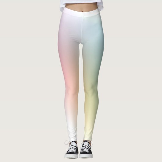 Moderne, farbenfrohe, elegante Vorlage Leggings (Vorderseite)