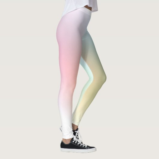 Moderne, farbenfrohe, elegante Vorlage Leggings (Rechts)