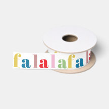 Moderne farbenfrohe Fa La La niedliche Feier