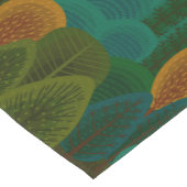 Moderne, farbenfrohe Fallbäume Kurzer Tischläufer (Ecke)