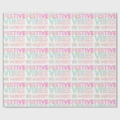 Moderne farbenfrohe Festivals sind ein fröhliches  Geschenkpapier (Flach)