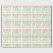 Moderne farbenfrohe Festivals sind ein fröhliches  Geschenkpapier (Flach)