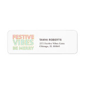 Moderne farbenfrohe festliche Lebensformen lassen  (Vorne)