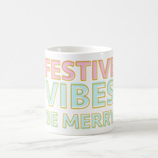 Moderne farbenfrohe festliche Lebensformen sind fr Kaffeetasse (Mittel)