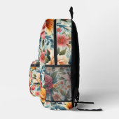 Moderne farbenfrohe florale Rucksäcke (Rechts)