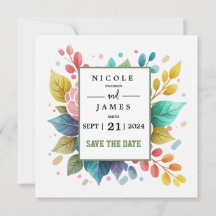 Moderne farbenfrohe Fowers