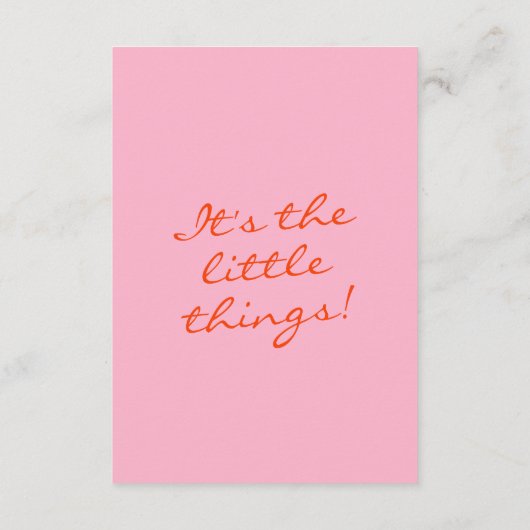 Moderne, farbenfrohe Funky Retro Fun Wedding Detai Begleitkarte (Rückseite)