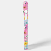 Moderne farbenfrohe Gartenmonogramm  Case-Mate iPhone Hülle (Rückseite / Links)