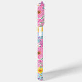 Moderne farbenfrohe Gartenmonogramm  Case-Mate iPhone Hülle (Rückseite / Rechts)