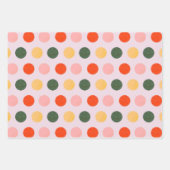Moderne farbenfrohe Geometrie Geschenkpapier Set (Vorderseite 2)