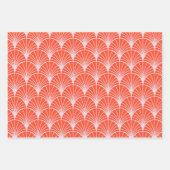 Moderne farbenfrohe Geometrie Geschenkpapier Set (Vorderseite 2)