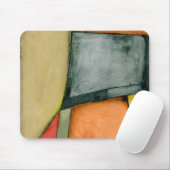 Moderne, farbenfrohe geometrische Formen Mousepad (Mit Mouse)