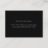 Moderne farbenfrohe Grunge und Text Visitenkarte (Rückseite)