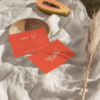 Moderne farbenfrohe helle Retro Funky Wedding Deta