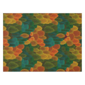 Moderne farbenfrohe Herbstbäume Tischdecke (Vorderseite (Horizontal))