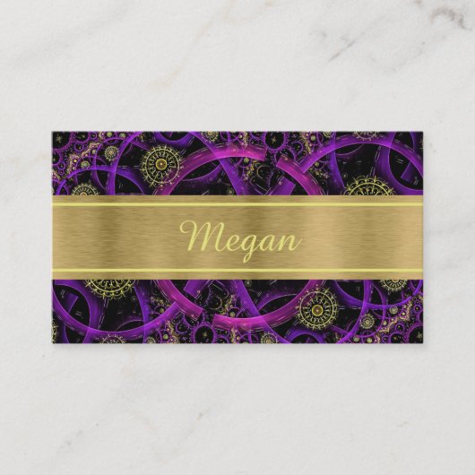 Moderne, farbenfrohe Industriekarte Visitenkarte (Vorderseite)