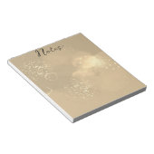 Moderne, farbenfrohe Kunst Notizblock (angewinkelt)