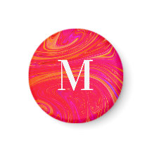 Moderne farbenfrohe Monogrammanfangsbuchstabe