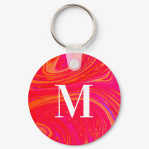 Moderne farbenfrohe Monogrammanfangsbuchstabe