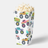 Moderne, farbenfrohe Monster Car Trucks Kids Party Geschenkschachtel (Geplatzt)