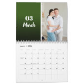 Moderne farbenfrohe Multi-Foto Familie & Friends G Kalender (Mär 2026)