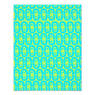 moderne farbenfrohe Muster Fotodruck