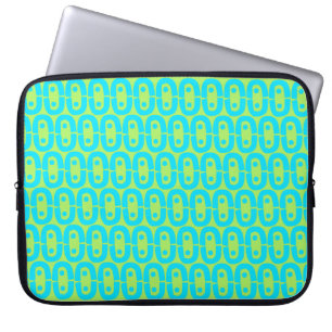 moderne farbenfrohe Muster Laptopschutzhülle