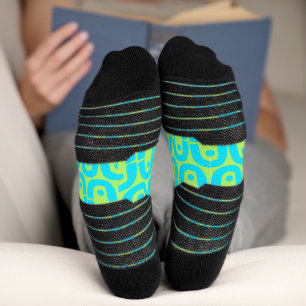 moderne farbenfrohe Muster Socken