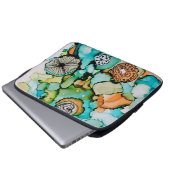 Moderne, farbenfrohe Notebookhülle Laptopschutzhülle (Vorne Knopf)