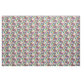 Moderne, farbenfrohe Ovalen aus dem Mittelalter Stoff (Fat Quarter (45,7 x 55,9 cm))