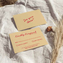 Moderne, farbenfrohe Retro Fun Funky Wedding