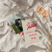 Moderne farbenfrohe Retro kühne Funky Einzigartige Einladung